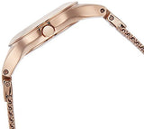 Emporio Armani Chiara Silver Dial Rose Gold Steel Strap Watch For Women - AR7362 Authentic Buy Shop Now