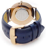 Daniel Wellington Classic Somerset White Dial Blue Leather Strap Watch For Women - DW00100123 Authentic Buy Shop Now