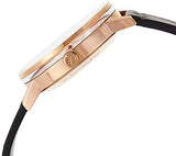Calvin Klein Post Minimal Rose Gold Dial Black Leather Strap Watch for Men - K7621201 Authentic Buy Shop Now