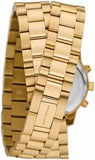 Michael Kors Runway Chronograph Analog Gold Dial Gold Steel Strap Watch for Women - MK7452 Authentic Buy Shop Now