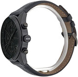 Hugo Boss Grand Prix Black Dial Black Leather Strap Watch for Men - 1513474 Authentic Buy Shop Now
