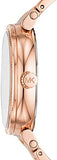 Michael Kors Sofie Quartz Rose Gold Dial Rose Gold Steel Strap Watch For Women - MK4335 Authentic Buy Shop Now