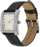 Michael Kors Emery Three Hand Silver Dial Black Leather Strap Watch For Women - MK4696 Authentic Buy Shop Now