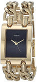 Guess Trend Multi Chain Black Dial Gold Steel Strap Watch for Women - U1117L5 Authentic Buy Shop Now