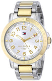 Tommy Hilfiger Damen Silver Dial Two Tone Steel Strap Watch for Women - 1781398 Authentic Buy Shop Now