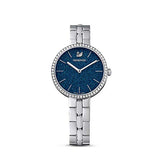 Swarovski Cosmopolitan Blue Dial Silver Steel Strap Watch for Women - 5517790 Authentic Buy Shop Now