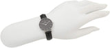 Daniel Wellington Classic Petite Sheffield Black Dial Black Leather Strap Watch For Women - DW00100236 Authentic Buy Shop Now