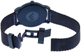 Emporio Armani Luigi Quartz White Dial Blue Mesh Bracelet Watch For Men - AR11025 Authentic Buy Shop Now