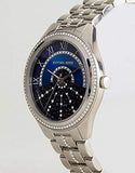 Michael Kors Lauryn Blue Dial Silver Steel Strap Watch for Women - MK3720 Authentic Buy Shop Now