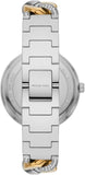Michael Kors Catelyn Three-Hand Crystals Silver Dial Two Tone Steel Strap Watch for Women - MK4633 Authentic Buy Shop Now