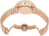 Swarovski Crystalline Chic Analog Black Dial Rose Gold Steel Strap Watch for Women - 5544587 Authentic Buy Shop Now