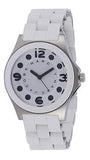 Marc Jacobs Rock White Dial White Silicone Strap Watch for Women - MBM2532 Authentic Buy Shop Now