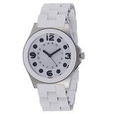 Marc Jacobs Pelly White Dial White Silicone Strap Watch for Women - MBM2503 Authentic Buy Shop Now