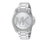 Michael Kors Bradshaw Quartz Silver Dial Silver Steel Strap Watch For Women - MK6554 Authentic Buy Shop Now