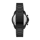 Fossil Bronson Chronograph Black Dial Black Steel Strap Watch for Men - FS5853 Authentic Buy Shop Now