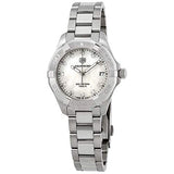 Tag Heuer Aquaracer White Mother of Pearl Dial Watch for Women - WBD1314.BA0740 Authentic Buy Shop Now