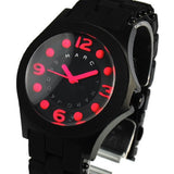 Marc Jacobs Pelly Black Dial Black Silicone Strap Watch for Women - MBM2530 Authentic Buy Shop Now