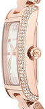 Michael Kors Emery Three-Hand Crystals Silver Dial Rose Gold Steel Strap Watch for Women - MK4644 Authentic Buy Shop Now
