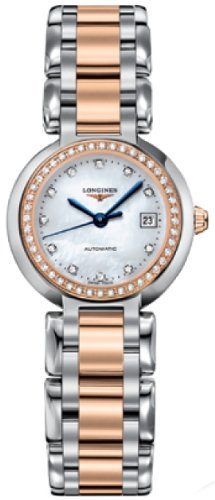 Longines PrimaLuna Automatic Diamond 26.5mm Watch for Women - L8.111.5.89.6 Authentic Buy Shop Now