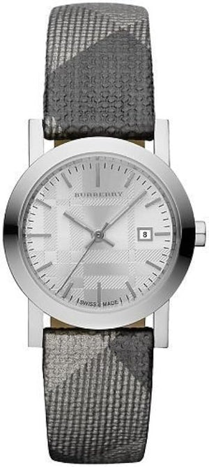 Burberry The City Silver Dial Multicolored Leather Strap Watch for Women - BU1873 Authentic Buy Shop Now
