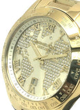 Michael Kors Layton Chronograph Gold Dial Gold Steel Strap Watch for Women - MK5959 Authentic Buy Shop Now