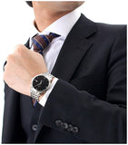 Omega De Ville Prestige Co-Axial Black Dial Silver Steel Strap Watch for Men - 424.10.40.20.01.001 Authentic Buy Shop Now