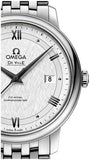 Omega De Ville Prestige Co Axial Automatic White Dial Silver Steel Strap Watch for Men - 424.10.40.20.02.005 Authentic Buy Shop Now