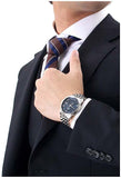 Omega De Ville Prestige Co-Axial Blue Dial Silver Steel Strap Watch for Men - 424.10.40.20.03.002 Authentic Buy Shop Now