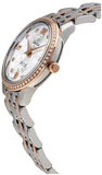 Omega De Ville Prestige Quartz Diamonds Silver Dial Two Tone Steel Strap Watch for Women - 424.25.27.60.52.001 Authentic Buy Shop Now