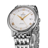Omega De Ville Prestige Co Axial Silver Dial Silver Steel Strap Watch for Men - 424.10.40.20.02.004 Authentic Buy Shop Now