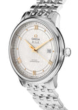 Omega De Ville Prestige Co Axial Silver Dial Silver Steel Strap Watch for Men - 424.10.40.20.02.004 Authentic Buy Shop Now