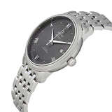 Omega De Ville Prestige Co-Axial Automatic Grey Dial Silver Steel Strap Watch for Men - 424.10.40.20.06.001 Authentic Buy Shop Now