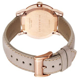 Burberry The City Beige Dial Beige Leather Strap Watch for Women - BU9109 Authentic Buy Shop Now