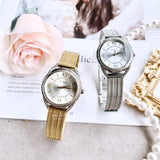 Guess Whisper Silver Dial Silver Mesh Bracelet Watch for Women - W1084L1 Authentic Buy Shop Now