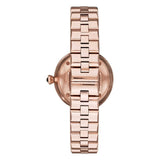 Emporio Armani Arianna Black Dial Rose Gold Stainless Steel Watch For Women - AR11197 Authentic Buy Shop Now