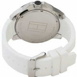 Tommy Hilfiger Sport Black Dial White Rubber Strap Watch for Men - 1790986 Authentic Buy Shop Now
