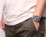 Tommy Hilfiger Evan Grey Dial Silver Mesh Bracelet Watch for Men - 1710396 Authentic Buy Shop Now