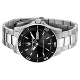 Maserati Competizione Automatic Black Dial Silver Steel Strap Watch For Men - R8823100002 Authentic Buy Shop Now