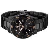 Maserati Competizione Black Dial Black Steel Strap Watch For Men - R8853100035 Authentic Buy Shop Now