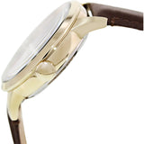 Fossil Townsman Automatic Skeleton Gold Dial Brown Leather Strap Watch for Men - ME3043 Authentic Buy Shop Now