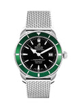 Breitling Superocean Heritage 42mm Chronograph Green Bezel Mens Watch - A1732136 Authentic Buy Shop Now