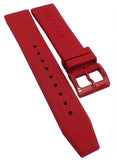 Tommy Hilfiger Denim Quartz Red Dial Red Rubber Strap Watch for Men - 1791323 Authentic Buy Shop Now