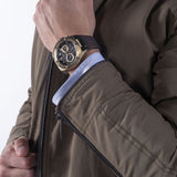 Guess Poseidon Chronograph Black Dial Black Silicone Strap Watch For Men - GW0425G1 Authentic Buy Shop Now