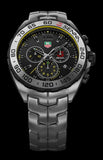 Tag Heuer Formula 1 Senna Limited Edition Chronograph Black Dial Silver Steel Strap Watch for Men - CAZ1013.BA0883 Authentic Buy Shop Now