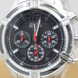 Guess Circuit Chronograph Black Dial Silver Steel Strap Watch For Men - W0968G1 Authentic Buy Shop Now