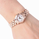 Marc Jacobs Amy White Dial Rose Gold Steel Strap Watch for Women - MBM3227 Authentic Buy Shop Now