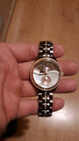 Michael Kors Lauryn Rose Gold Dial Brown Steel Strap Watch for Women - MK3757 Authentic Buy Shop Now