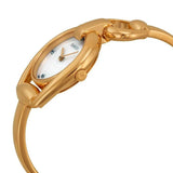 Gucci Horsebit Collection Diamonds Mother of Pearl Dial Rose Gold Steel Strap Watch For Women - YA139508 Authentic Buy Shop Now