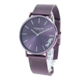 Coach Perry Purple Dial Purple Mesh Bracelet Watch for Women - 14503484 Authentic Buy Shop Now