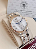 Longines Master Collection Automatic 38.5mm Silver Dial Two Tone Steel Strap Watch for Men - L2.755.5.79.7 Authentic Buy Shop Now